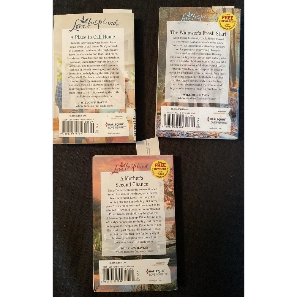 Love Inspired Lot Willow's Haven Renee Andrews Family Wanted Second Chance Fathe